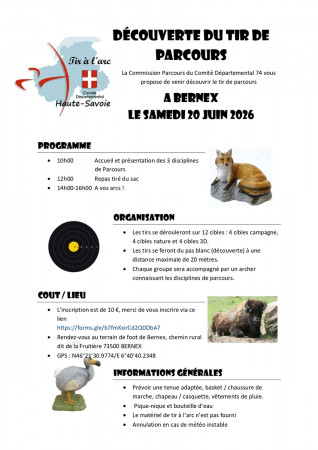 Découverte du tir de parcours